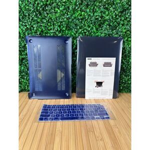 New Mosiso Laptop Case Blue Hard Shell Keyboard Cover MacBook Air Inch Case 13"